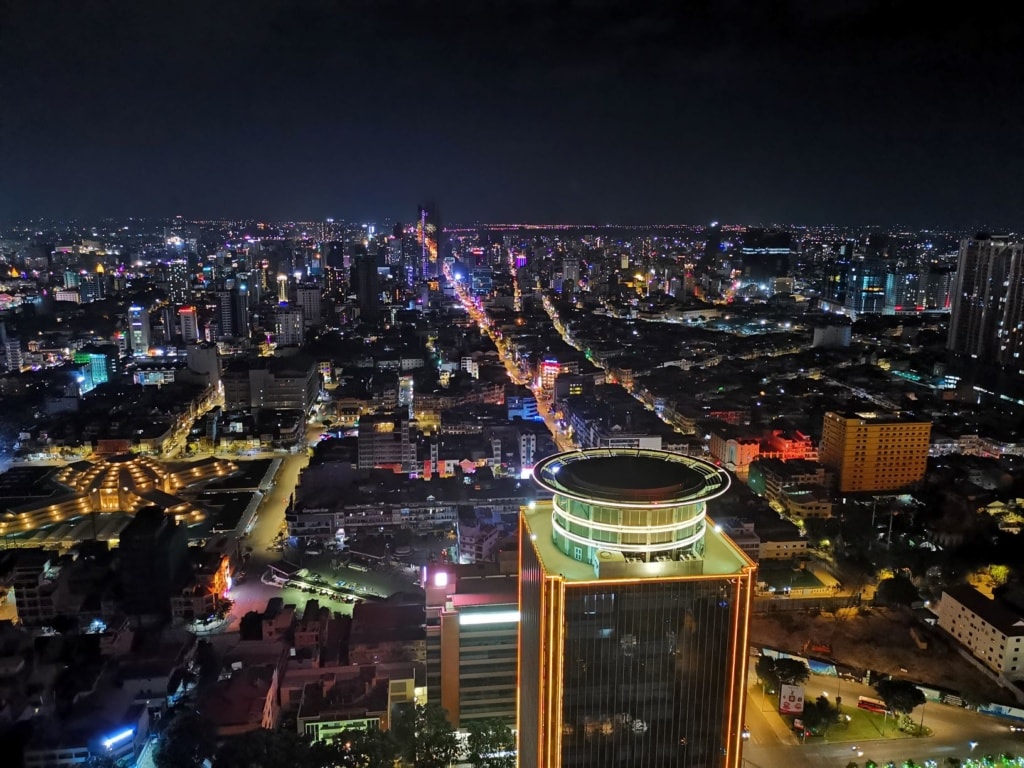 Rosewood Rooftop Bar in Phnom Penh