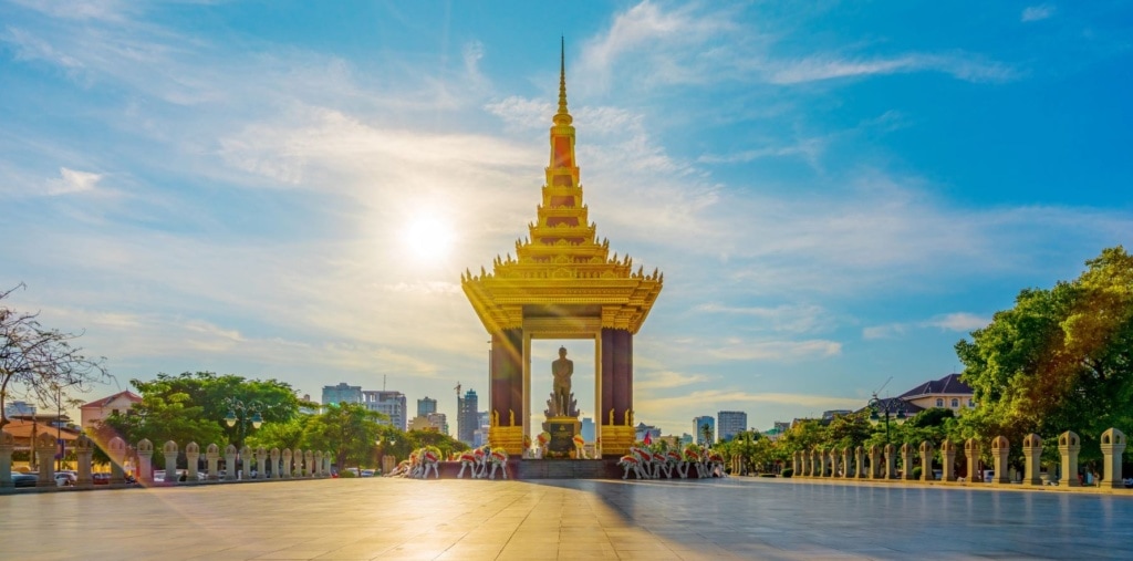 Statue of King Father Norodom Sihanouk
