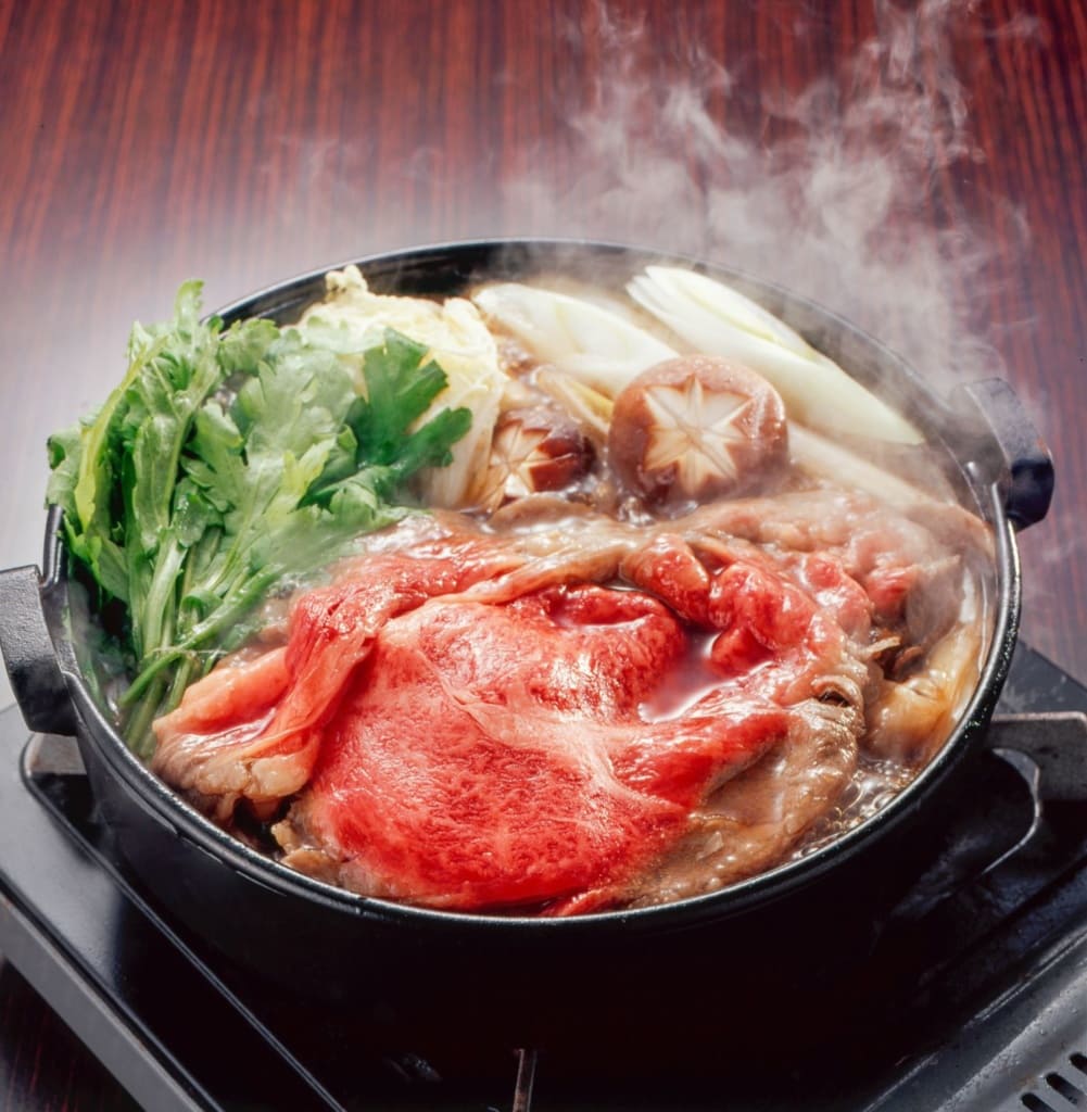Sukiyaki-Eintopf
