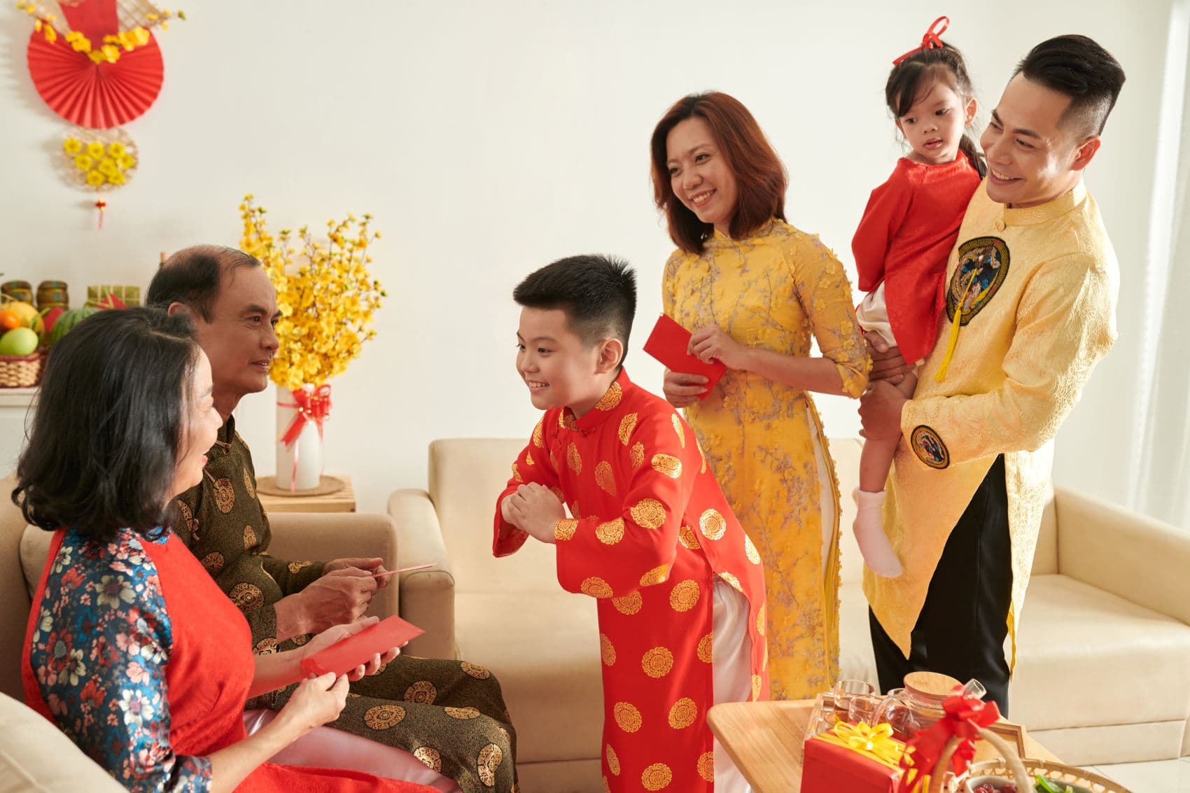 Begrüßung in Vietnam 