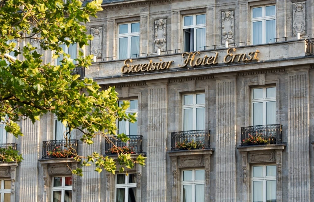 Fassade des Excelsior Hotel Ernst in Köln