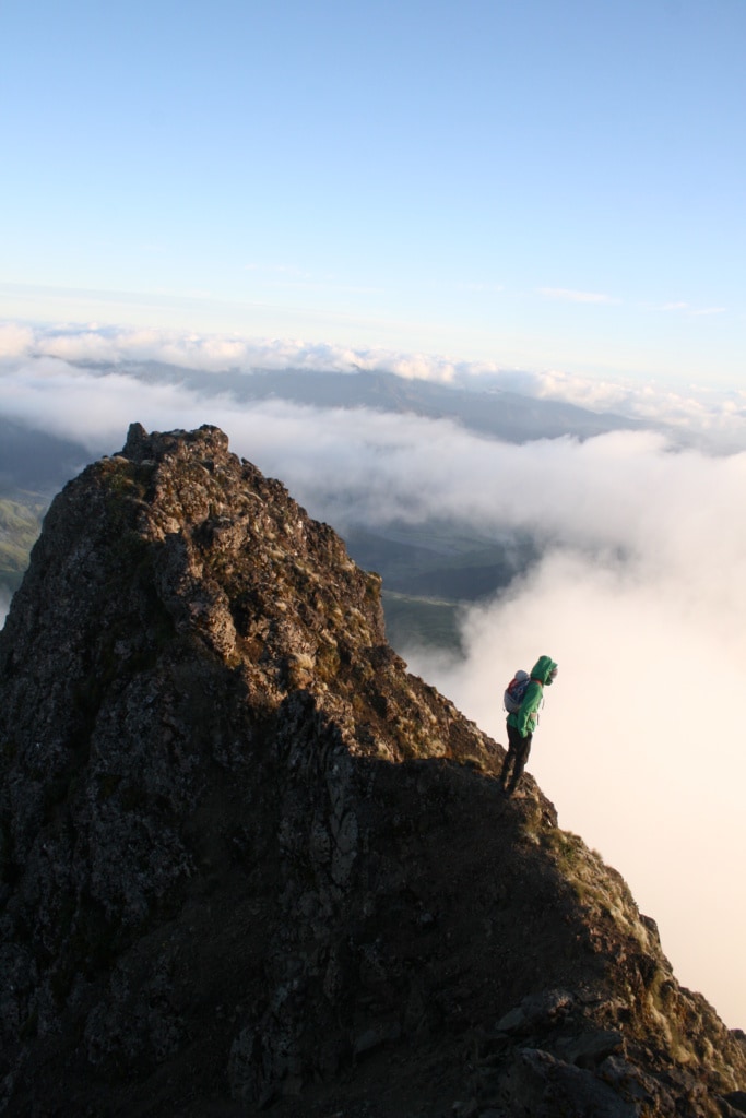 Wer sich auf den Mount Hikurangi in Neuseeland traut, kann mit grandiosen Aussichten rechnen. 