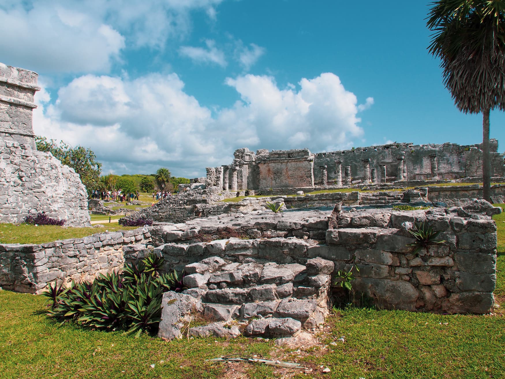 Maya-Ruine in Tulum, Mexiko