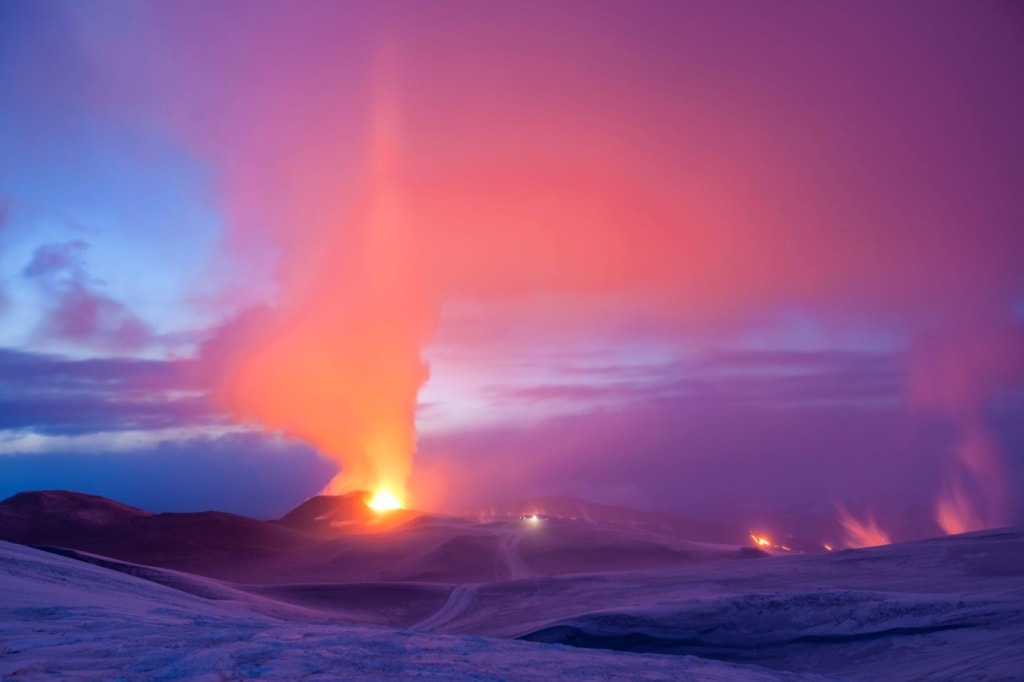Vulkan Eyjafjallajokull auf Island