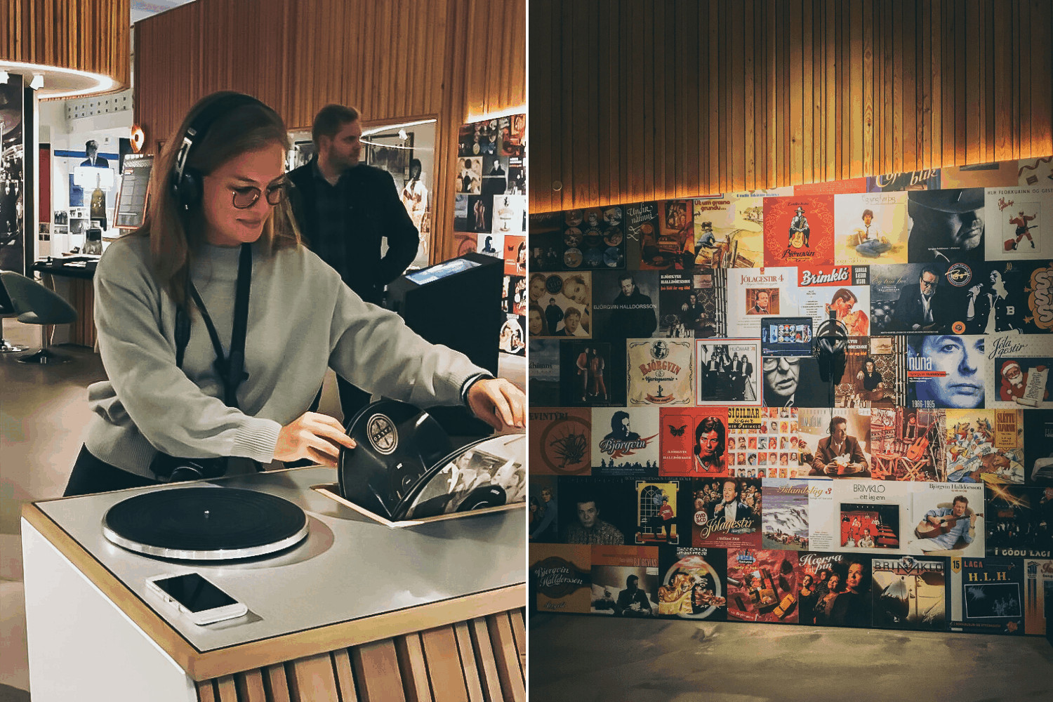 Redakteurin Linda am DJ-Pult