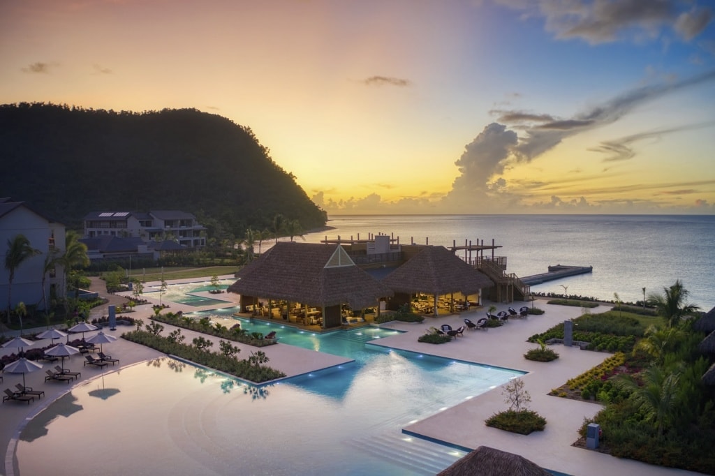 Im Kempinski Hotel Dominica lässt es sich aushalten.