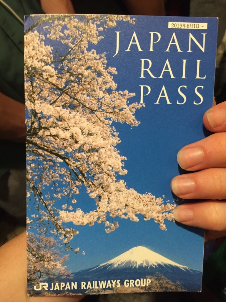 Der Zugpass ist ein wichtiges Utensil auf der Traumreise durch Japan.