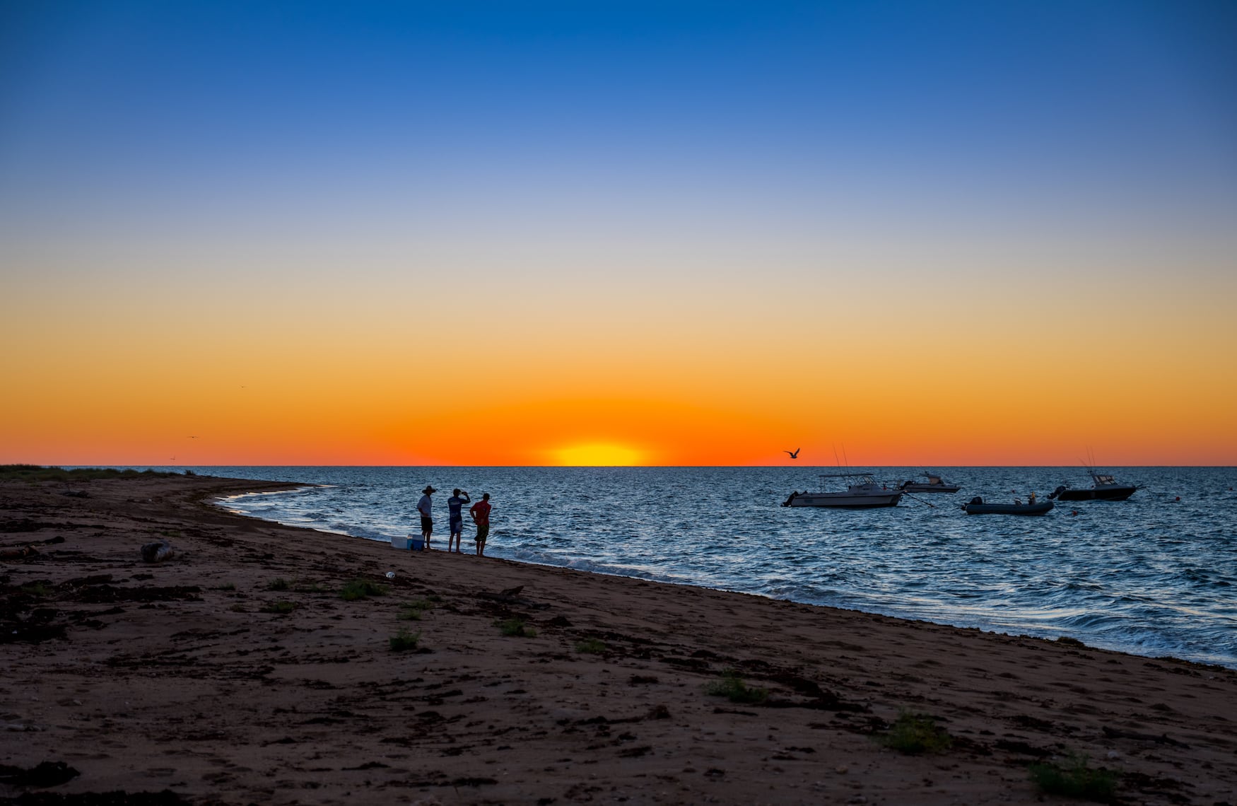Sonnenuntergang auf den Mackerel Islands