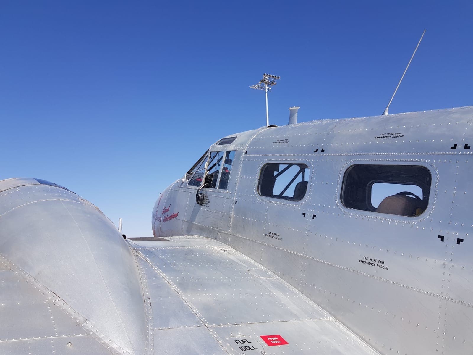 Mit dem Vintage-Flugzeug nach Al-Ula