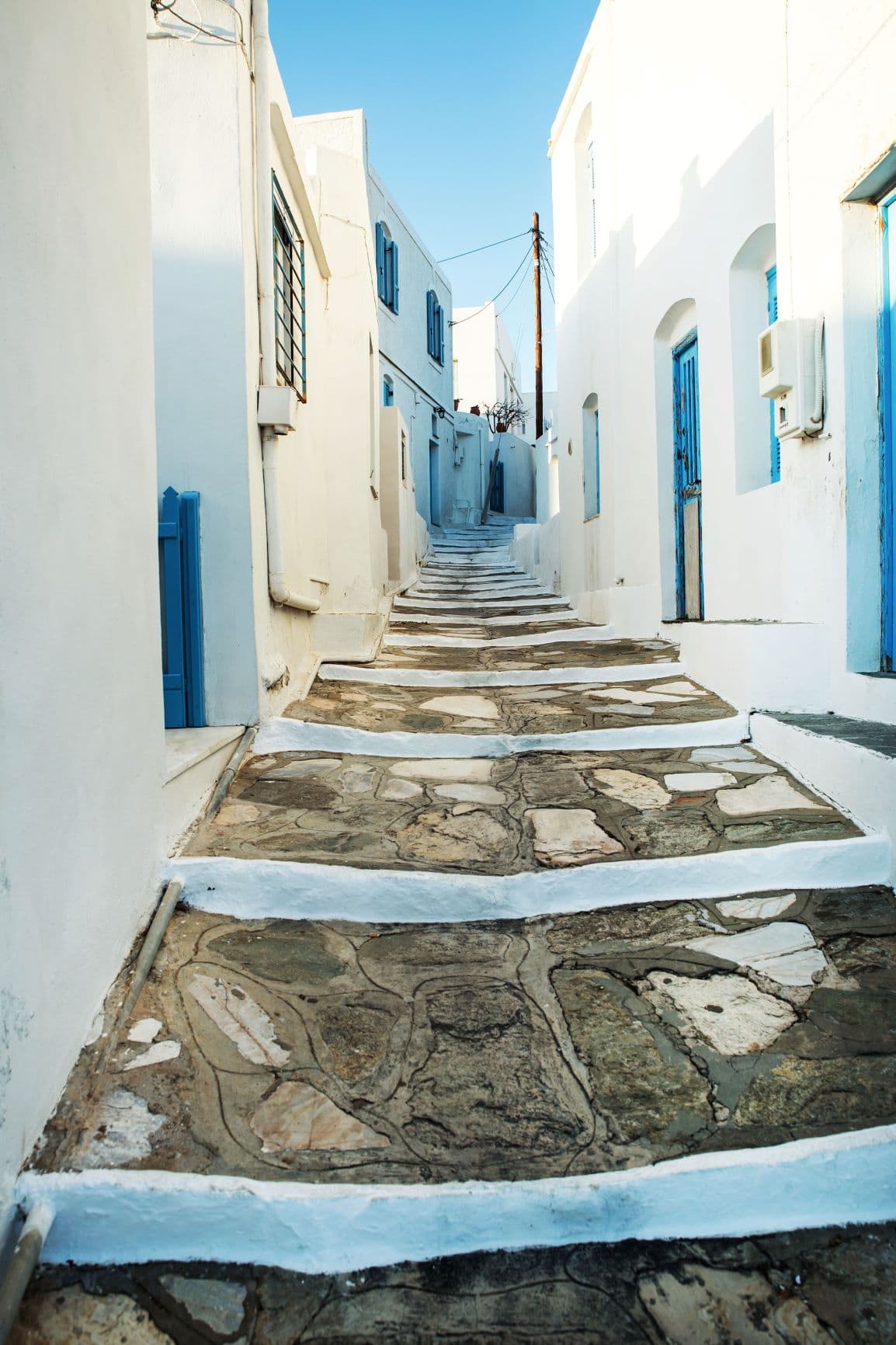 Gasse auf Sifnos