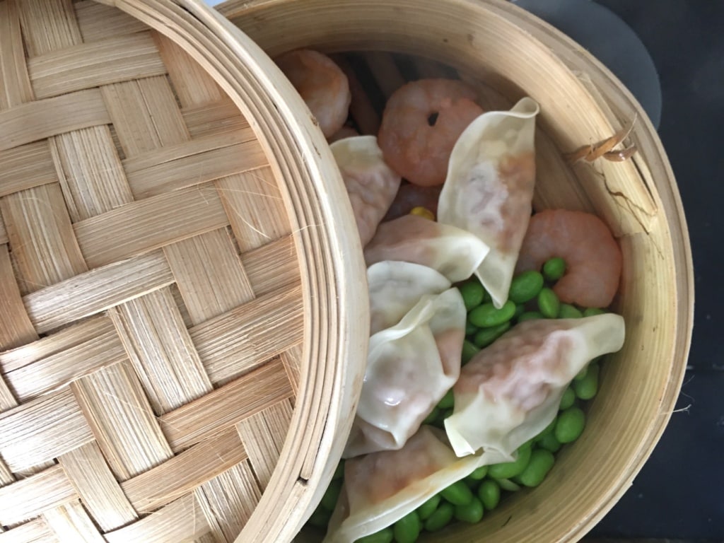 Gyoza sind kleine Teigatschen aus Japan.