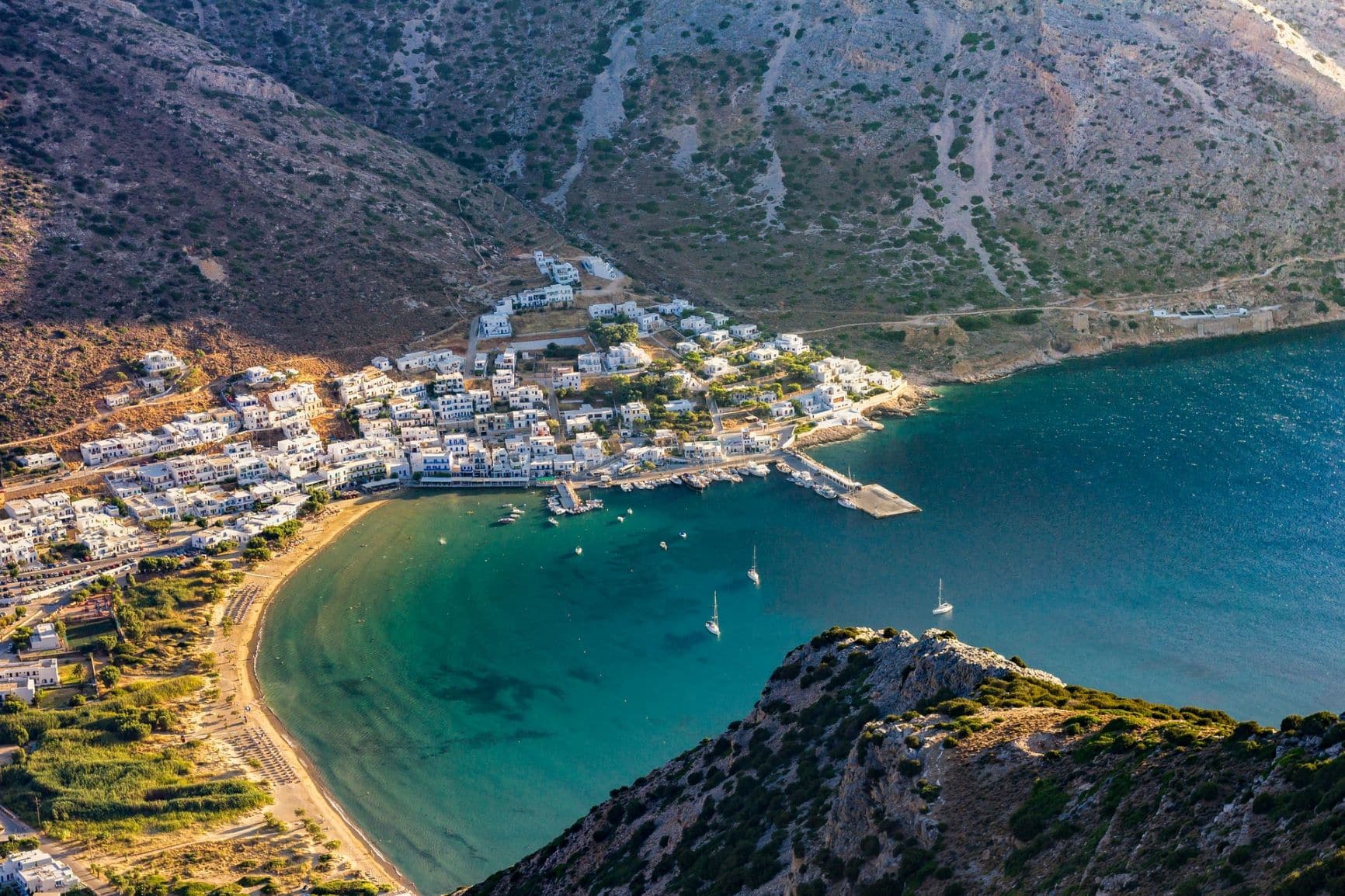 Bucht von Kamares auf Sifnos