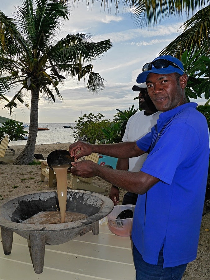 Kava-Zeremonie auf Fiji