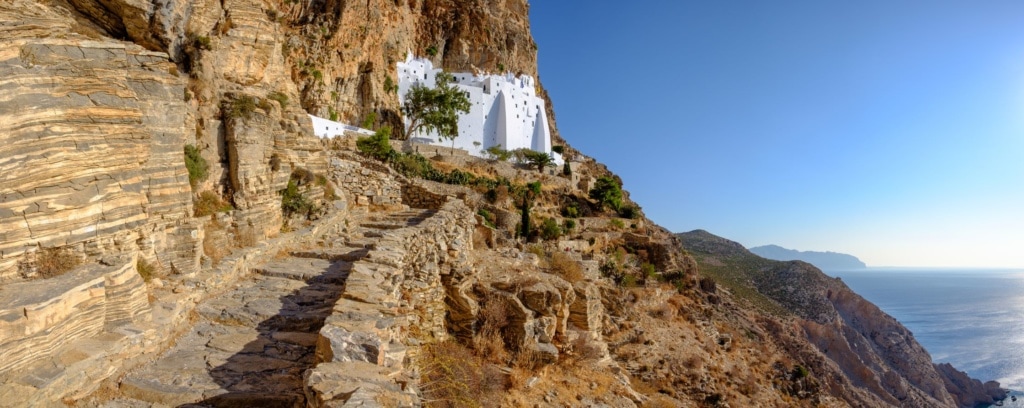 Kloster Panagia Hozoviotissa auf der Insel Amorgos
