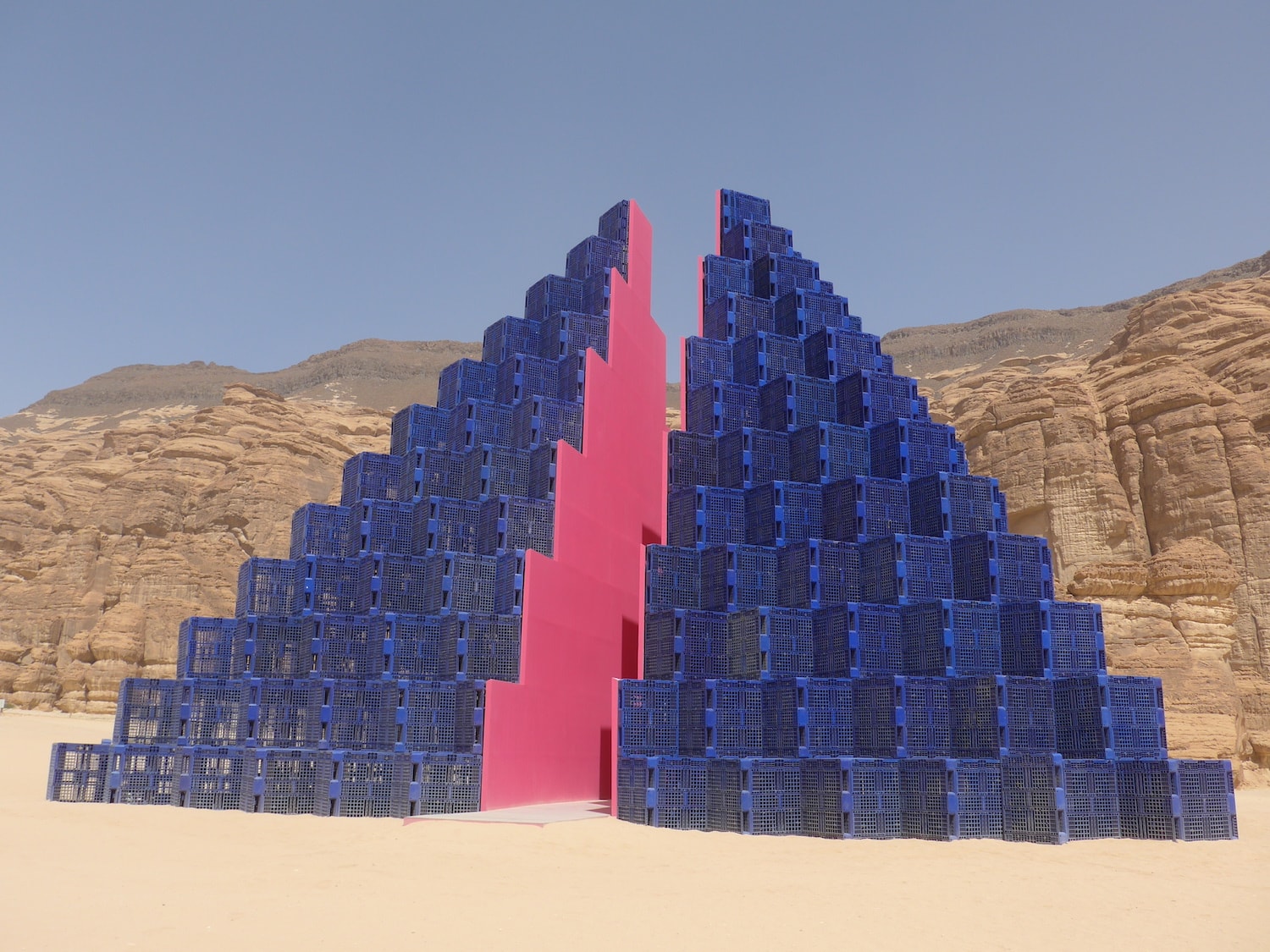 Pyramide Festival Saudi Arabien