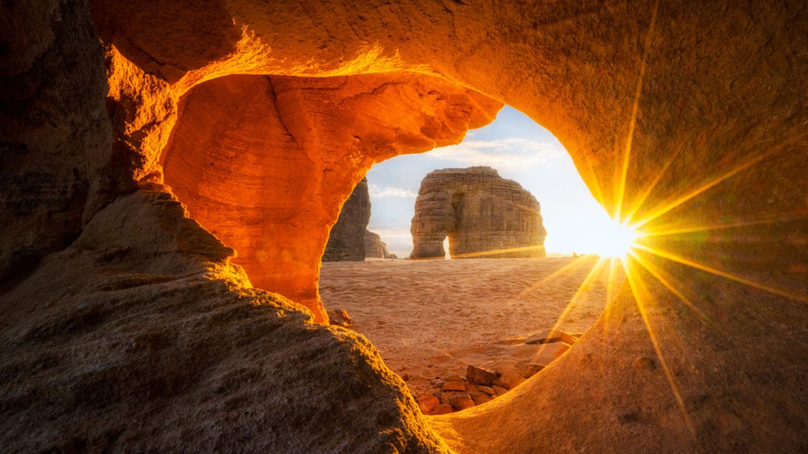 Felsen in Al-Ula