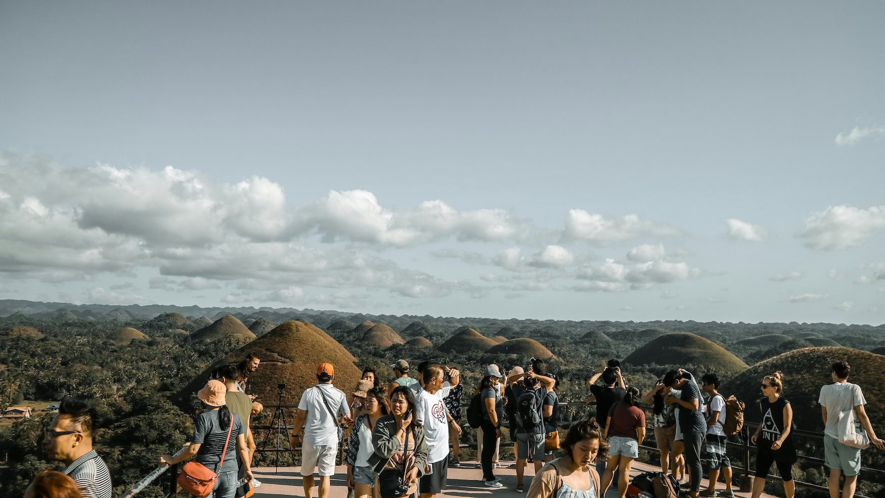 Chocolate Hills auf den Philippinen