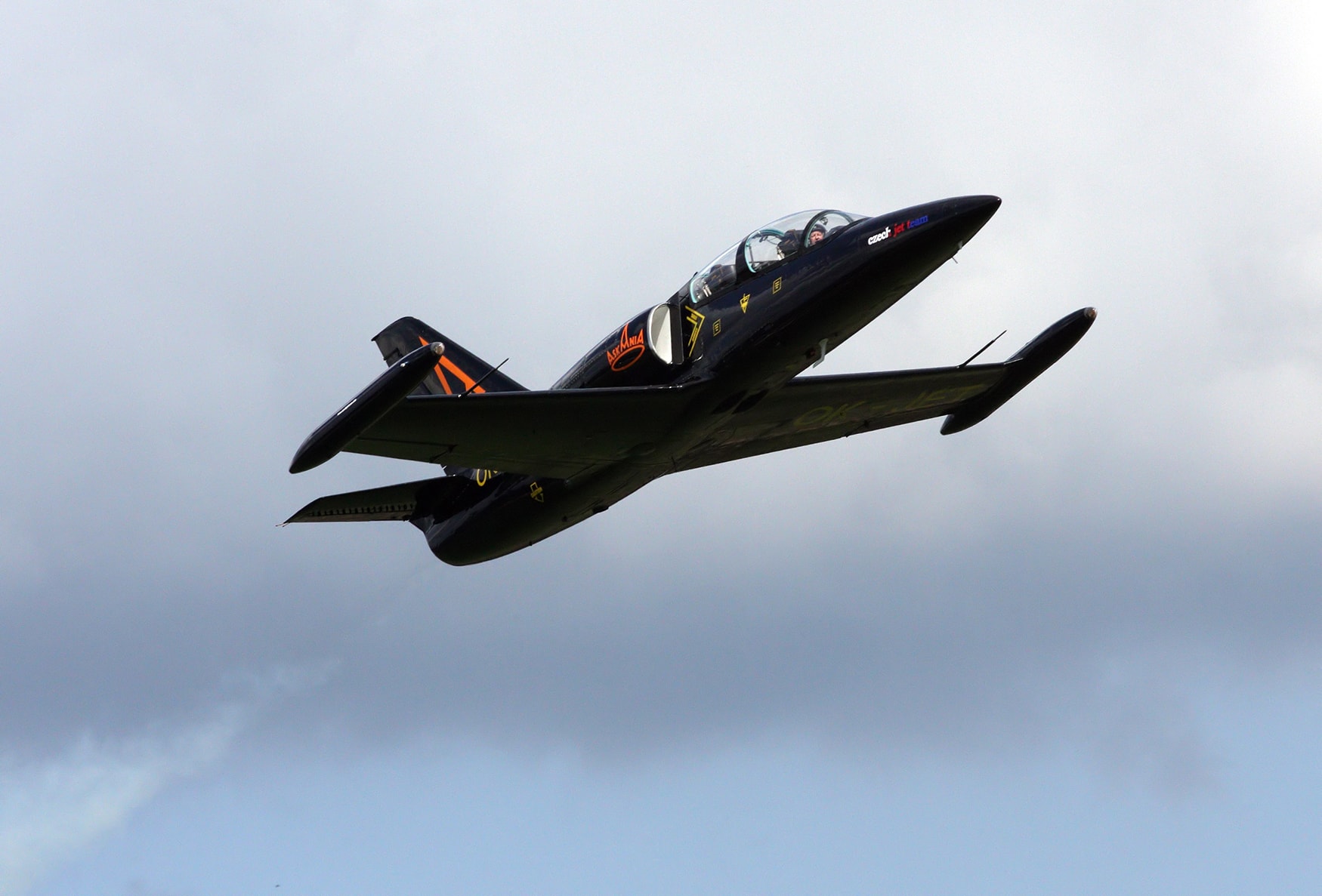 Aero L 39 Albatros Kampfjet Flug mit Czech Jet