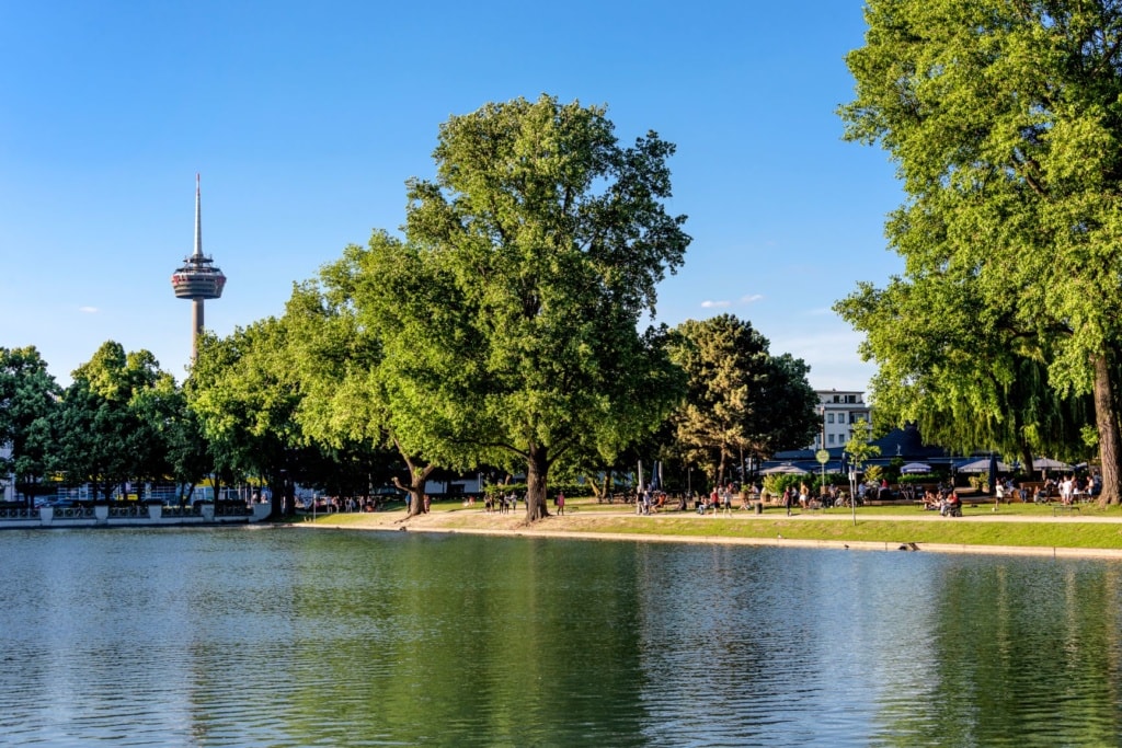 Aachener Weiher in Köln