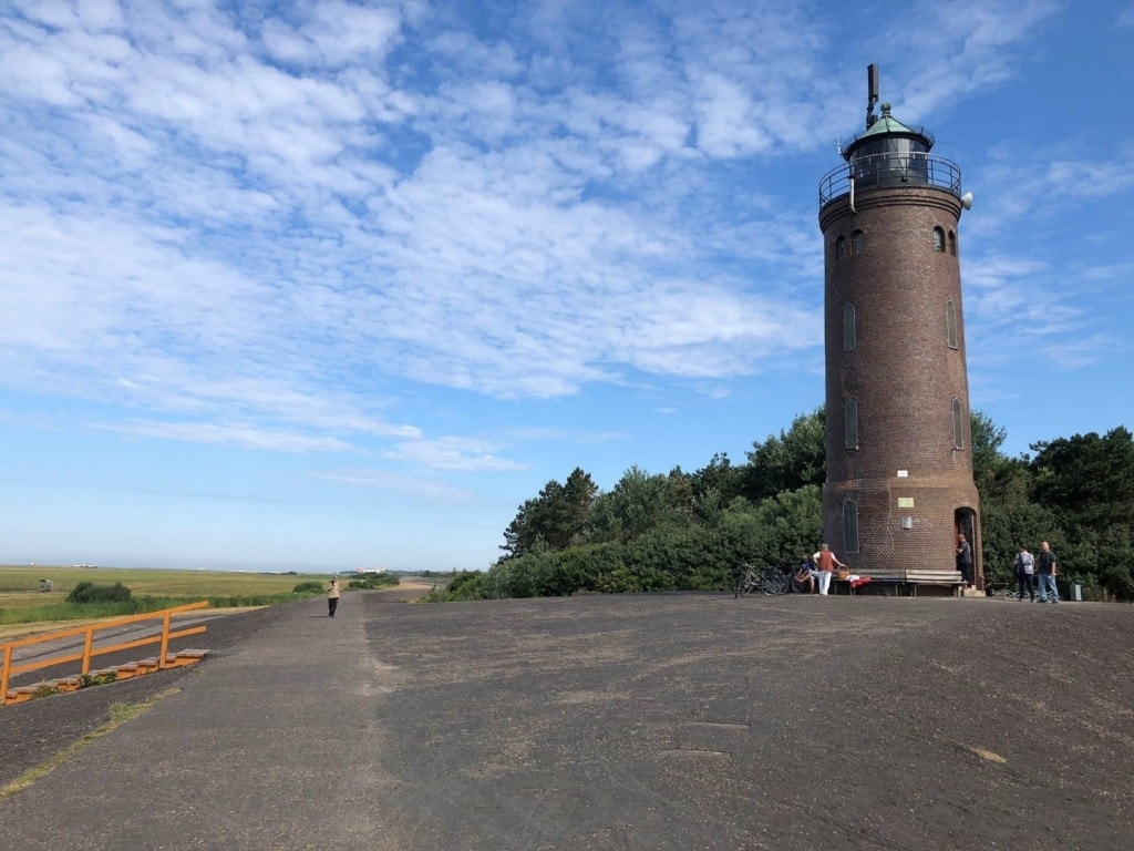 Böhler Leuchtturm am Naturlehrpfad in St. Peter-Ording