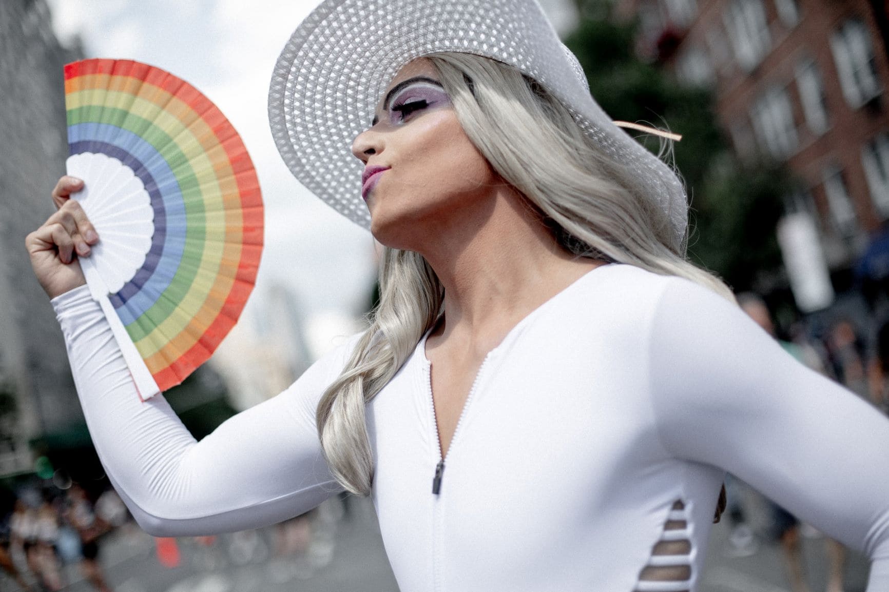 Drag Queen beim CSD in New York