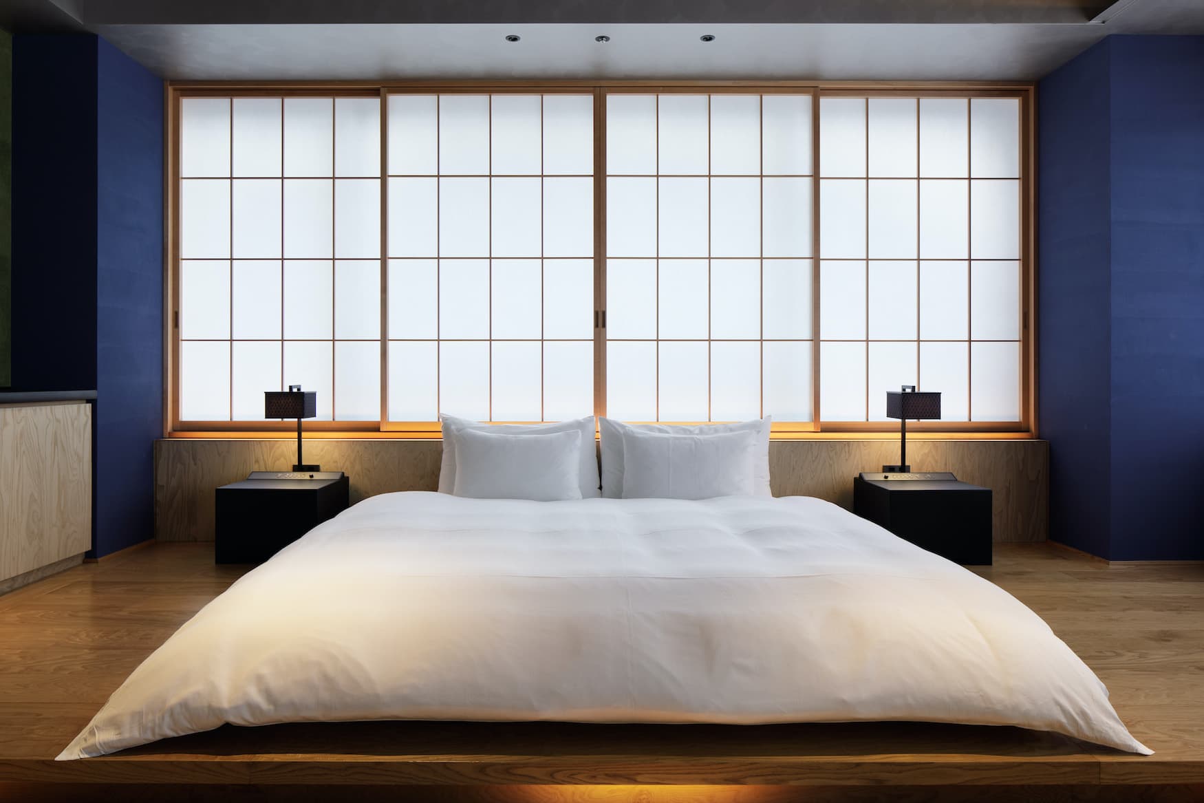 Ein Architekturhotel der etwas anderen Sorte: Das Hoshinoya Tokio ist im klassischen Ryokan-Gästehaus-Stil errichtet