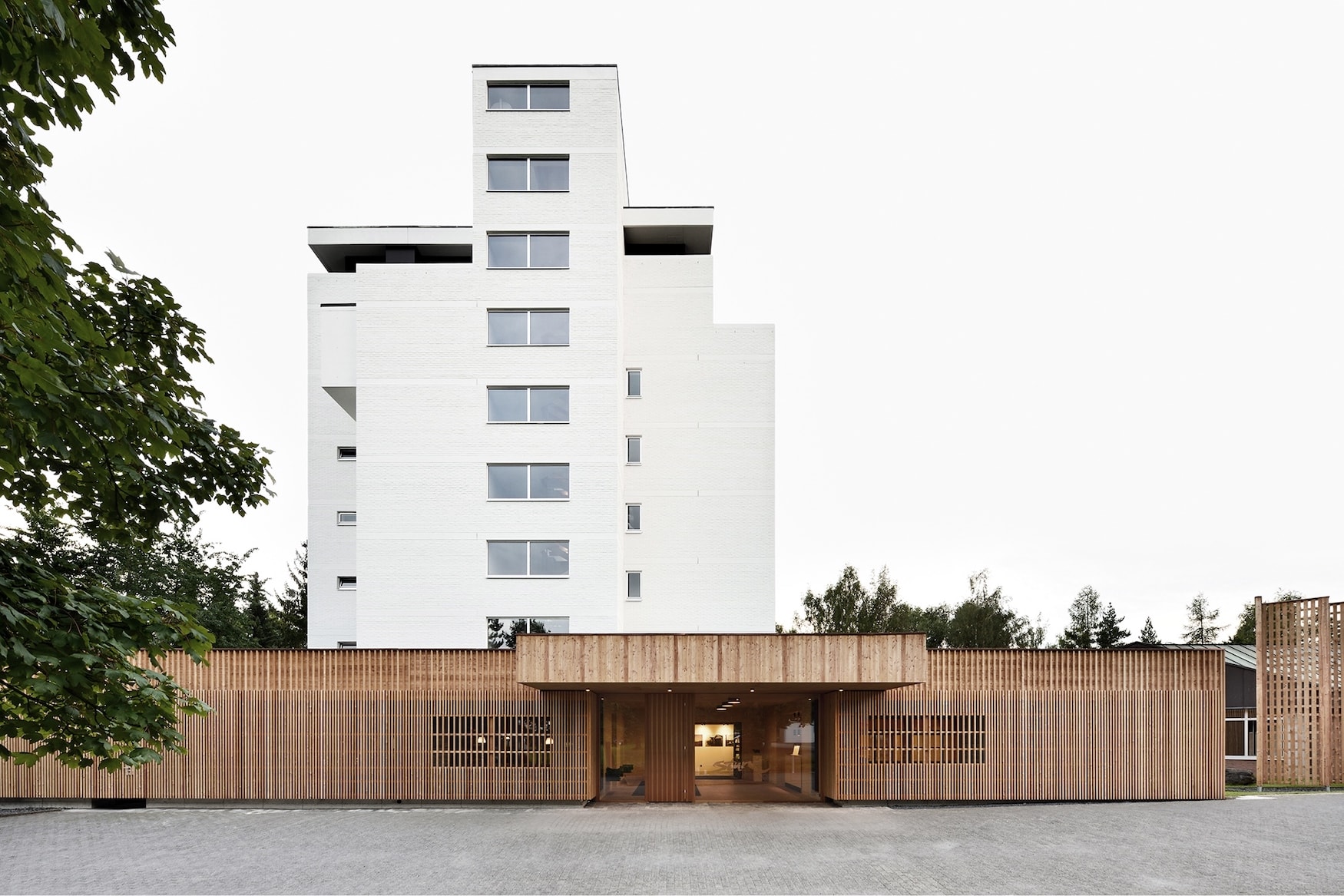 Außenfassade des Biohotels Sturm im Biosphärenreservat in der Rhön
