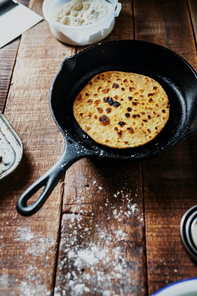 Naan darf bei keinem indischen Gericht fehlen.