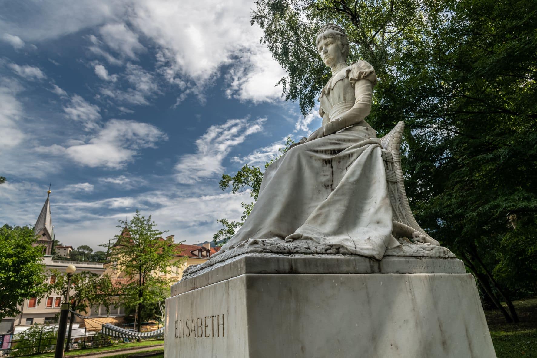 Sissi-Denkmal in Meran 