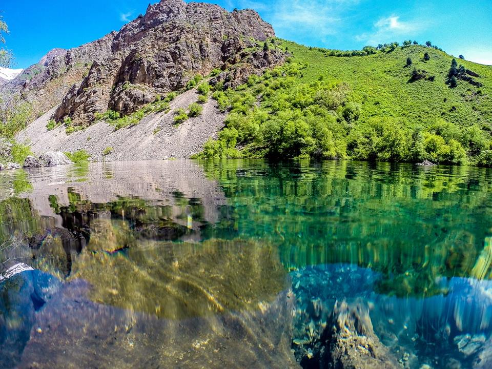 Alpensee Kleiner Urungatsch Usbekistan
