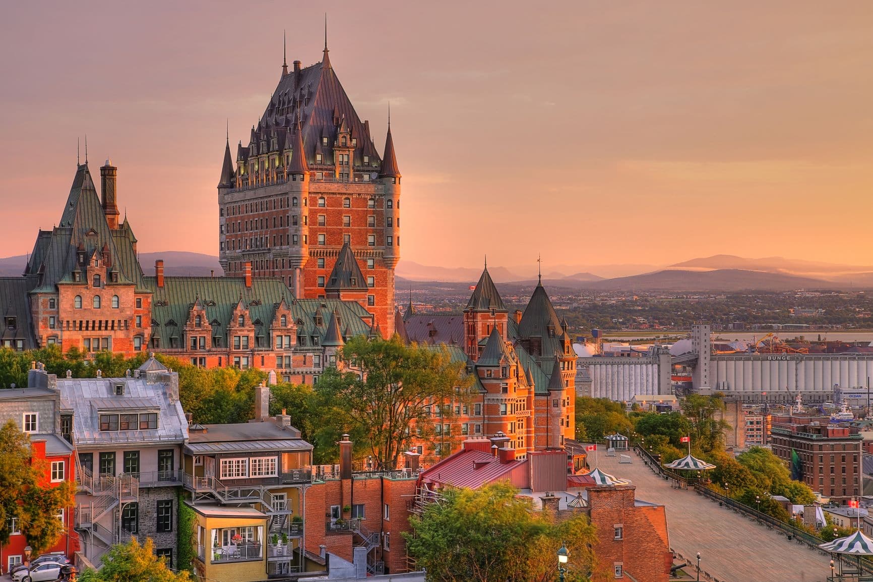 Fairmont Le Château Frontenac in Quebec City