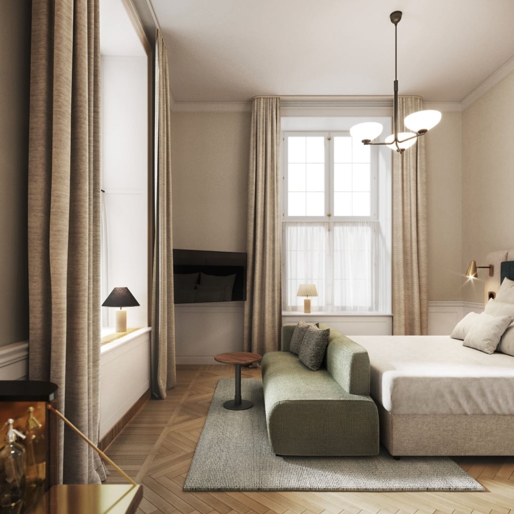 Schickes Design erwartet die Gäste in der Villa Copenhagen.