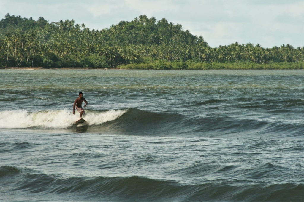 Borongan in den Eastern Visayas ist Hotspot der lokalen Surfszene.