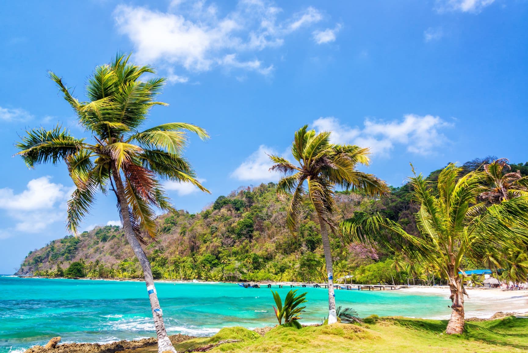 Strand in La Miel, Panama