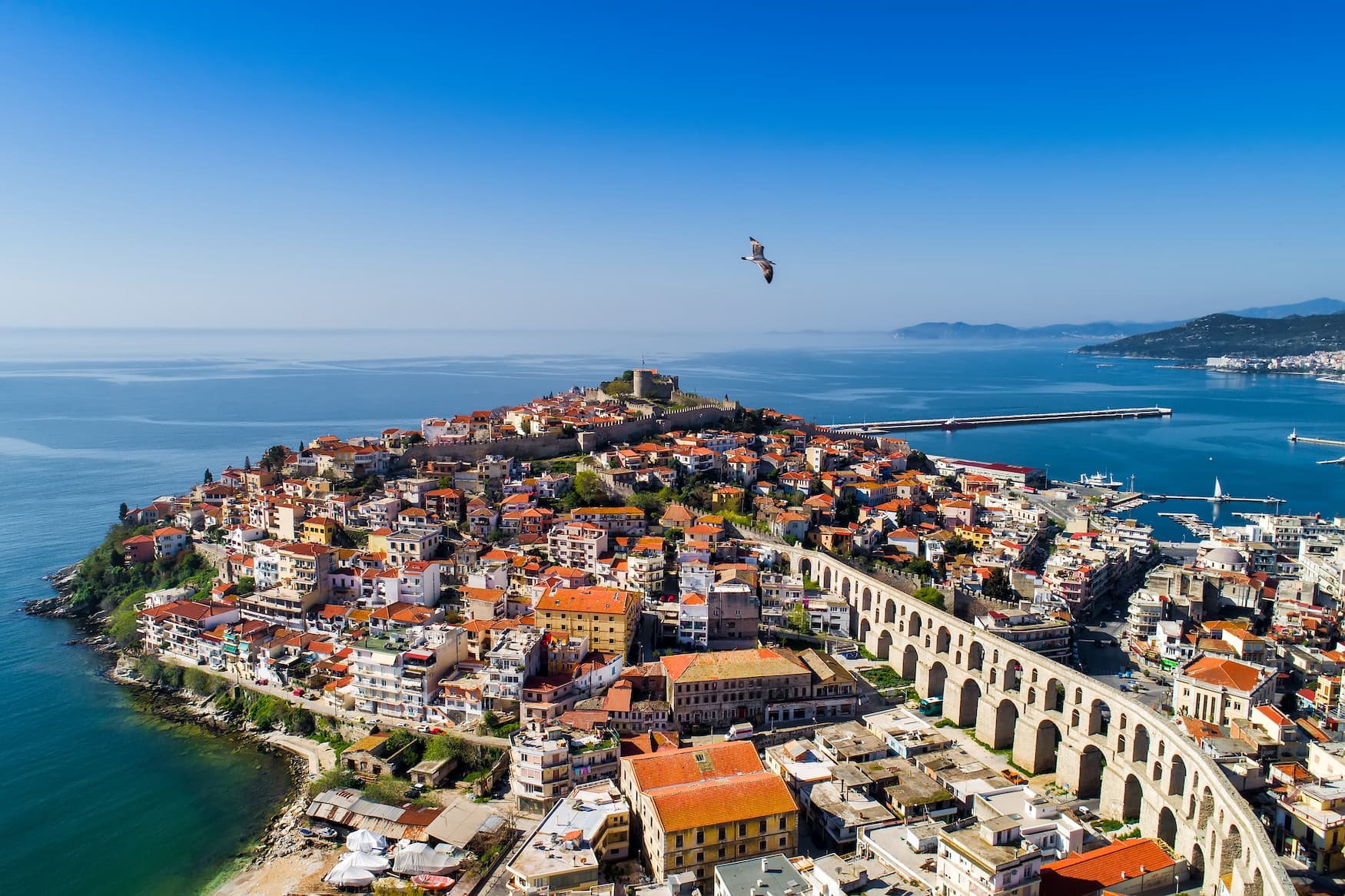 Kavala in Nordgriechenland gehört zu den Griechenland Geheimtipps