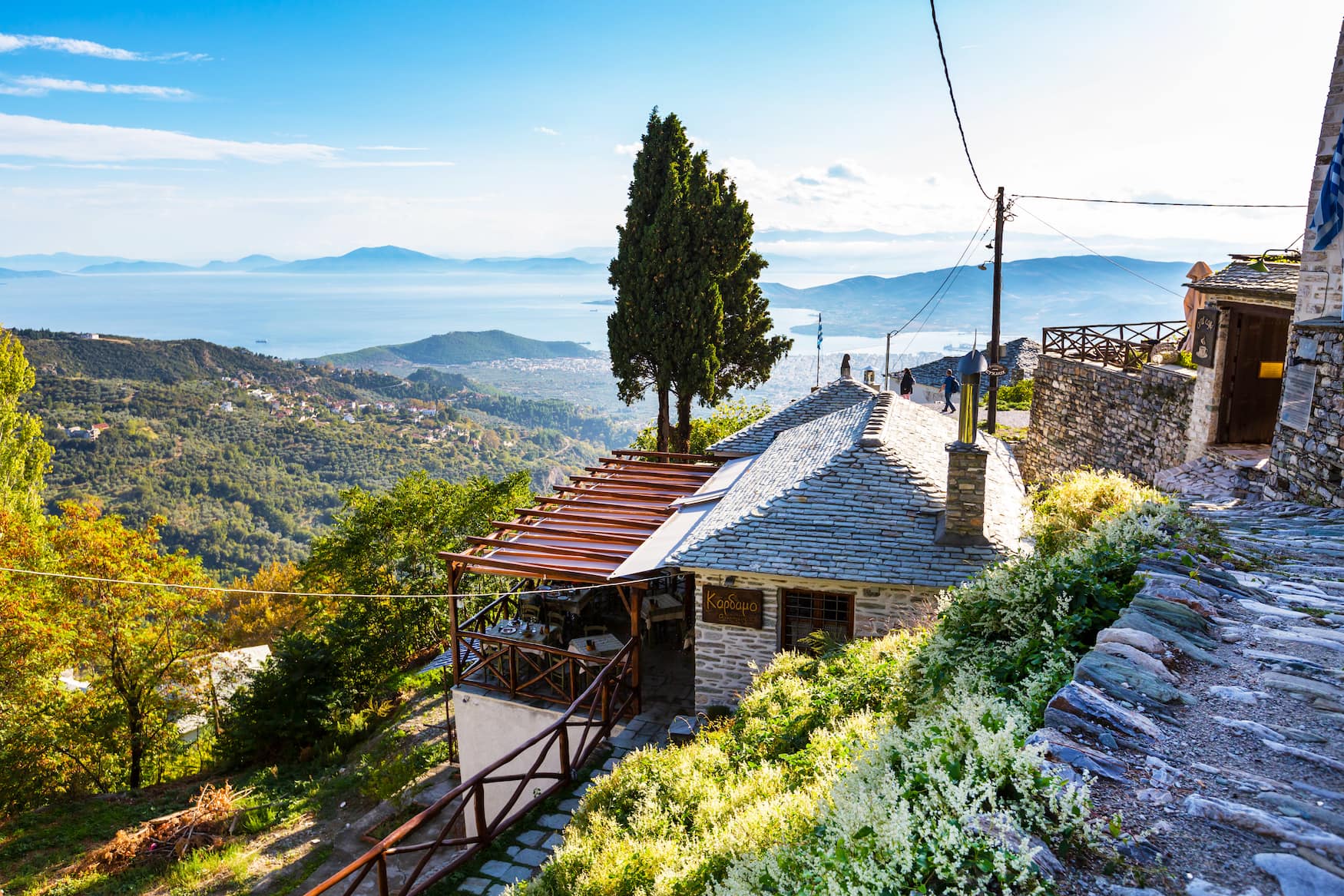 Das Dorf Makrinitsa auf der Insel Billion ist noch ein echter Geheimtipp in Griechenland