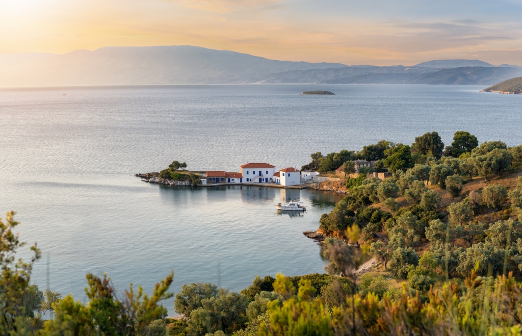 Kleine Bucht auf der Insel Pelion