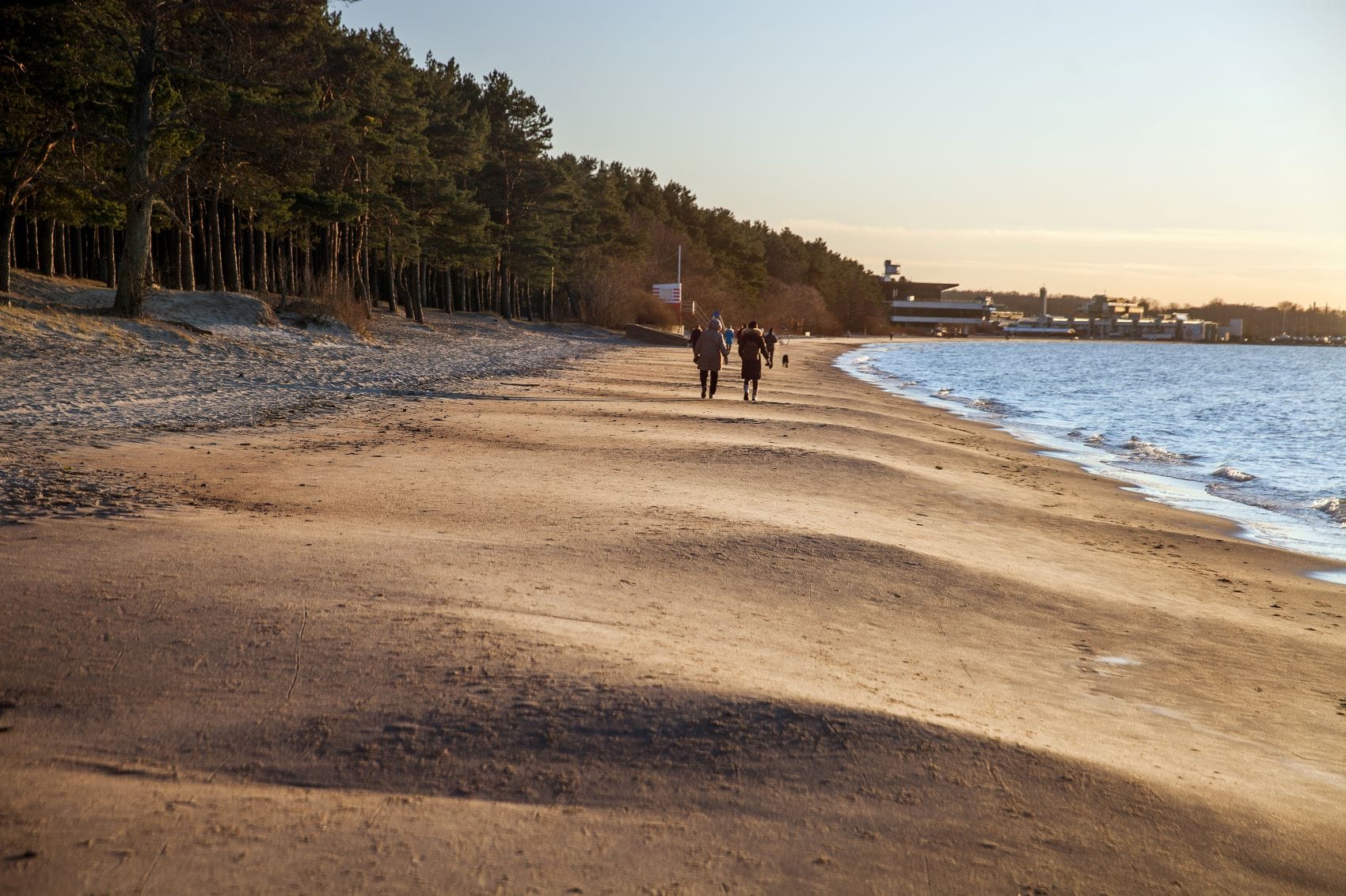 Pirita-Strand in Tallinn, Estland