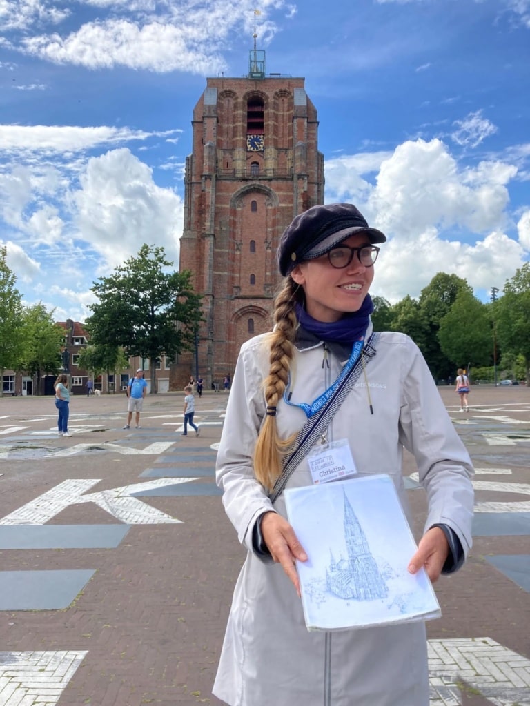 Christina, Tour-Guide in Leeuwarden