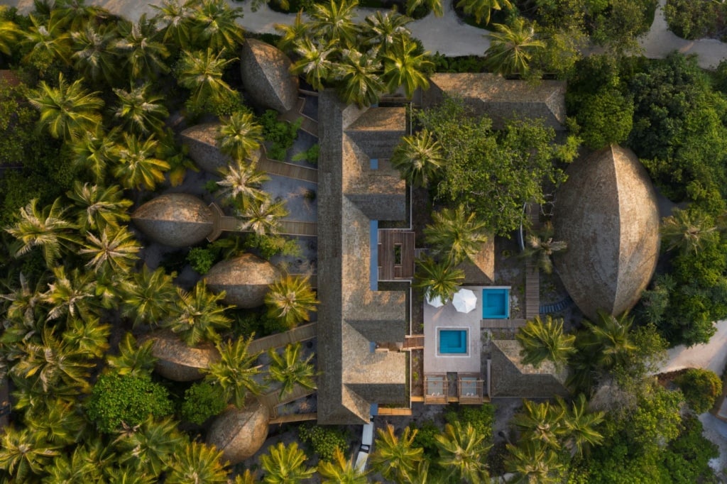 Luftaufnahme aus dem Faarufushi