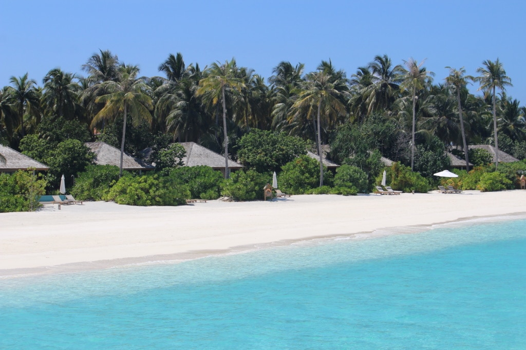 Das Faarufushi wartet mit Traumstränden auf den Malediven.
