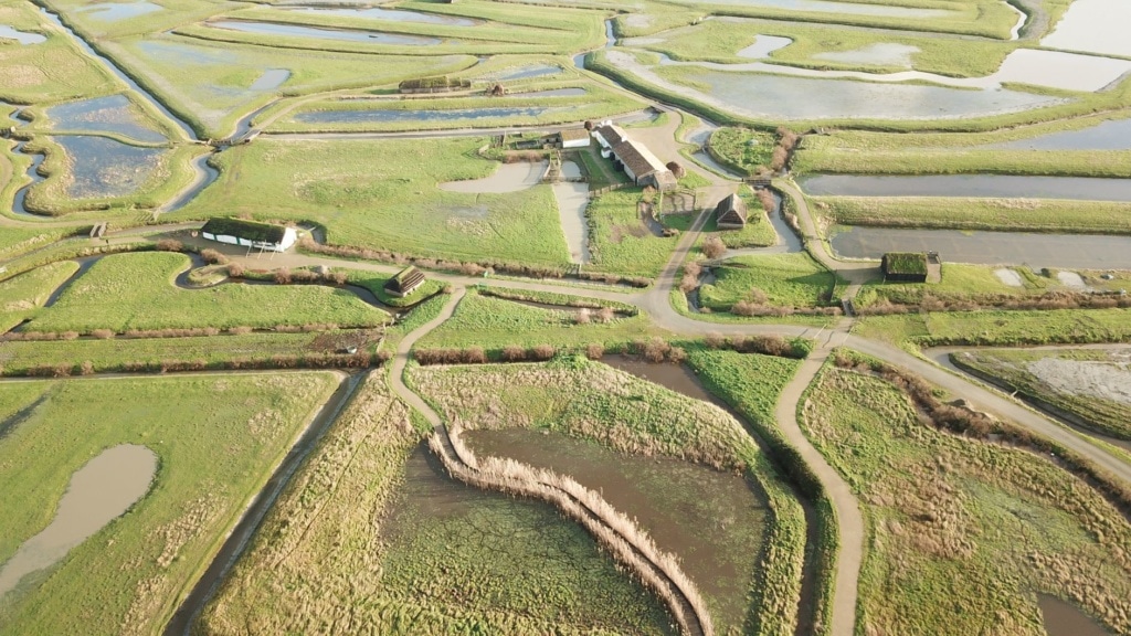 Sumpf- und Moorlandschaft „Marais Breton“