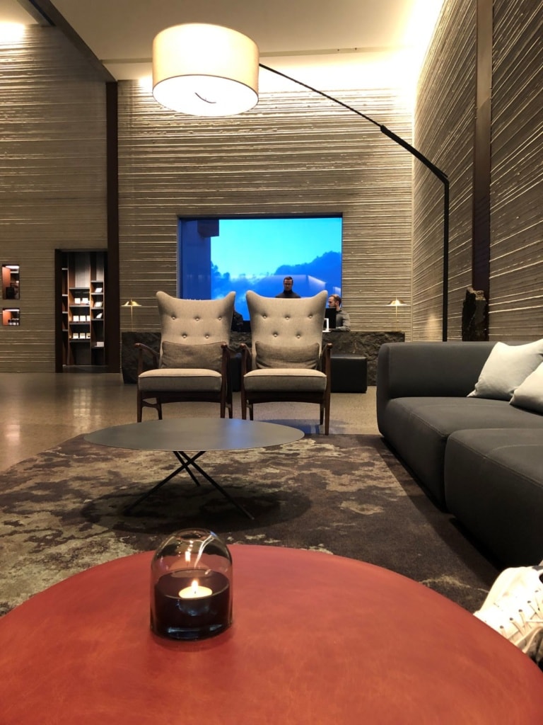 Lobby des The Retreat Hotels in Island