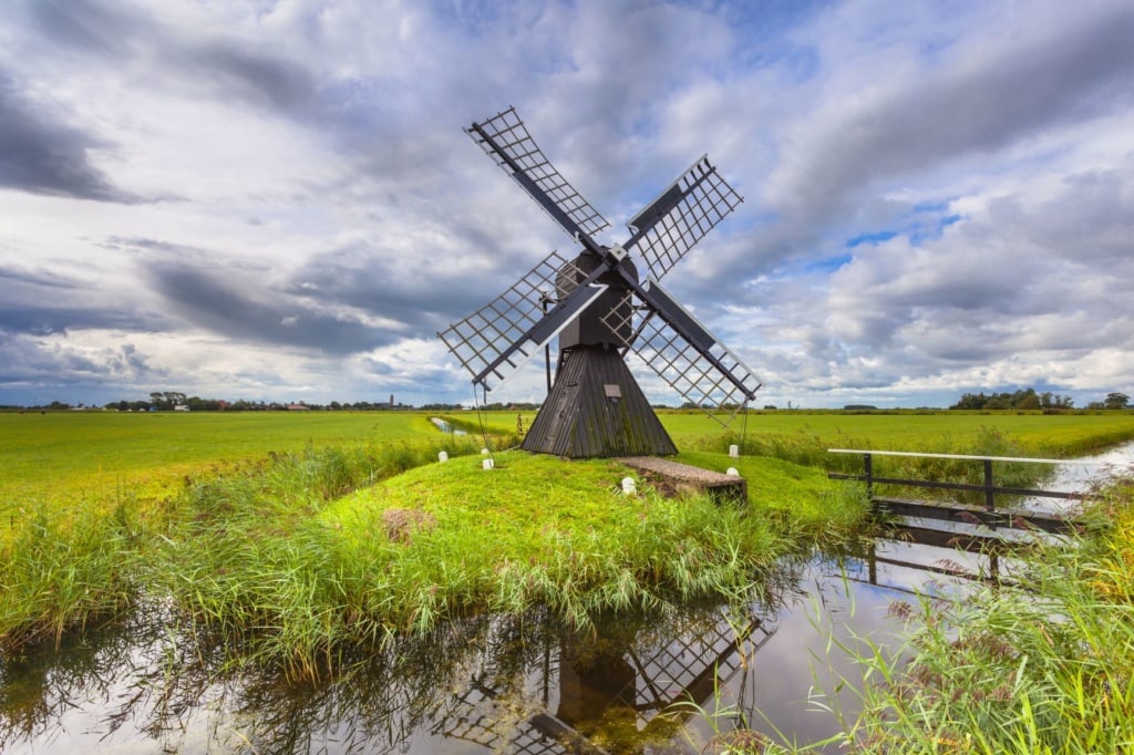 Windmühle in Friesland