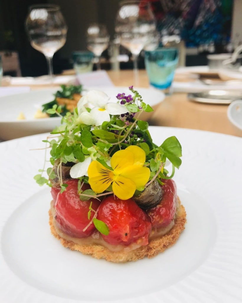 Vorspeise im Restaurant Les jardins de l'opera