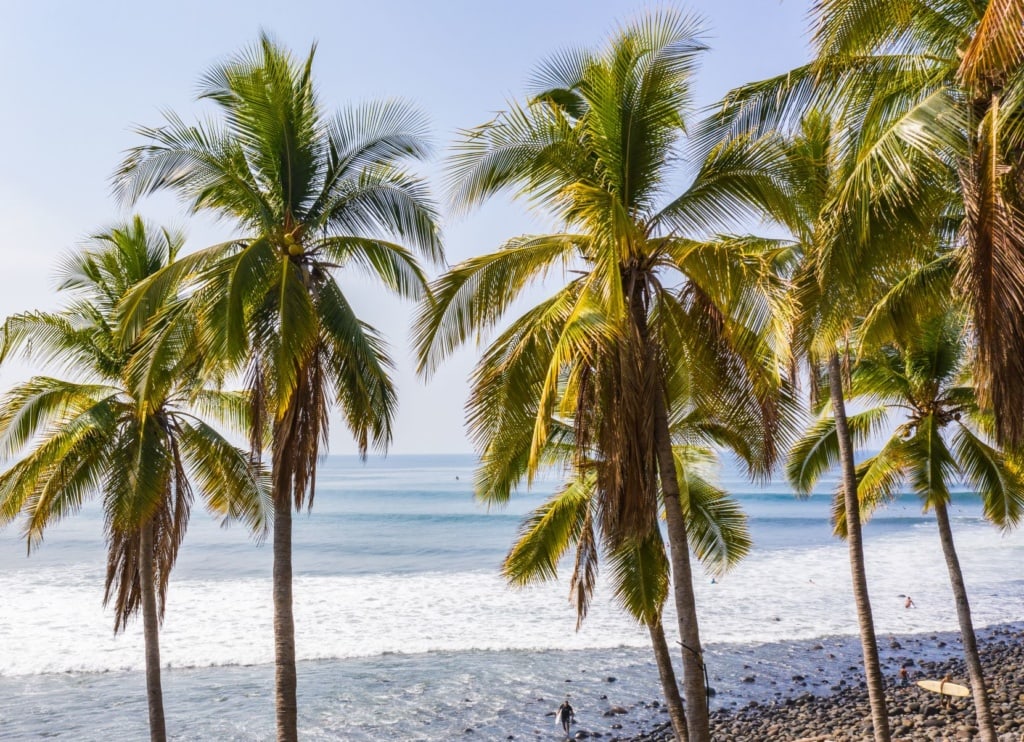Strand Punta Roca in El Salvador
