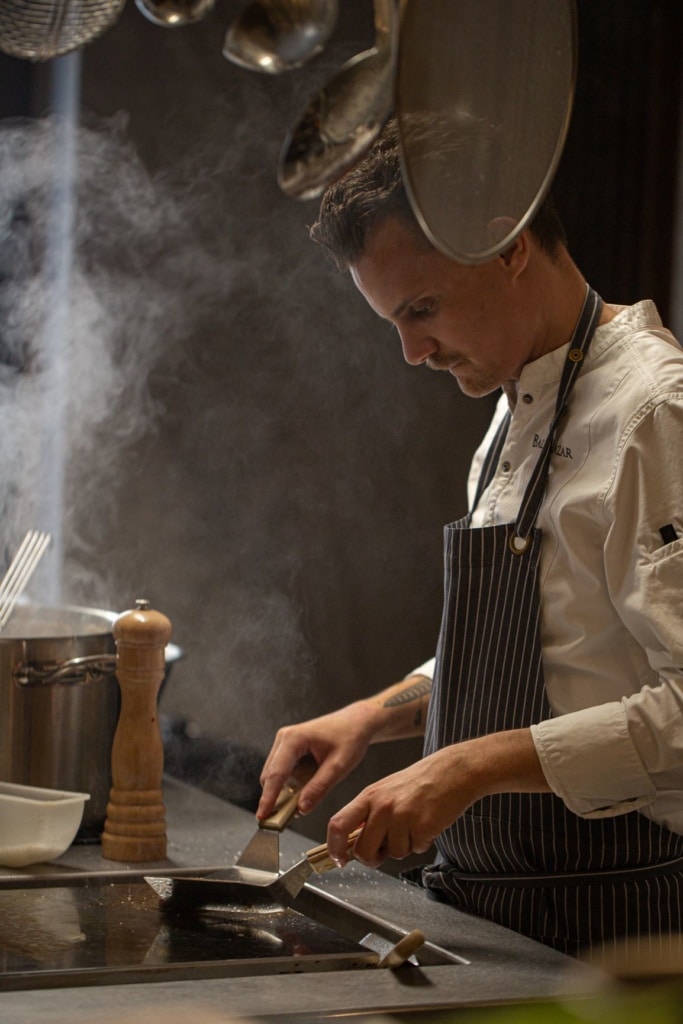 Koch im Restaurant Hedone in Toulouse