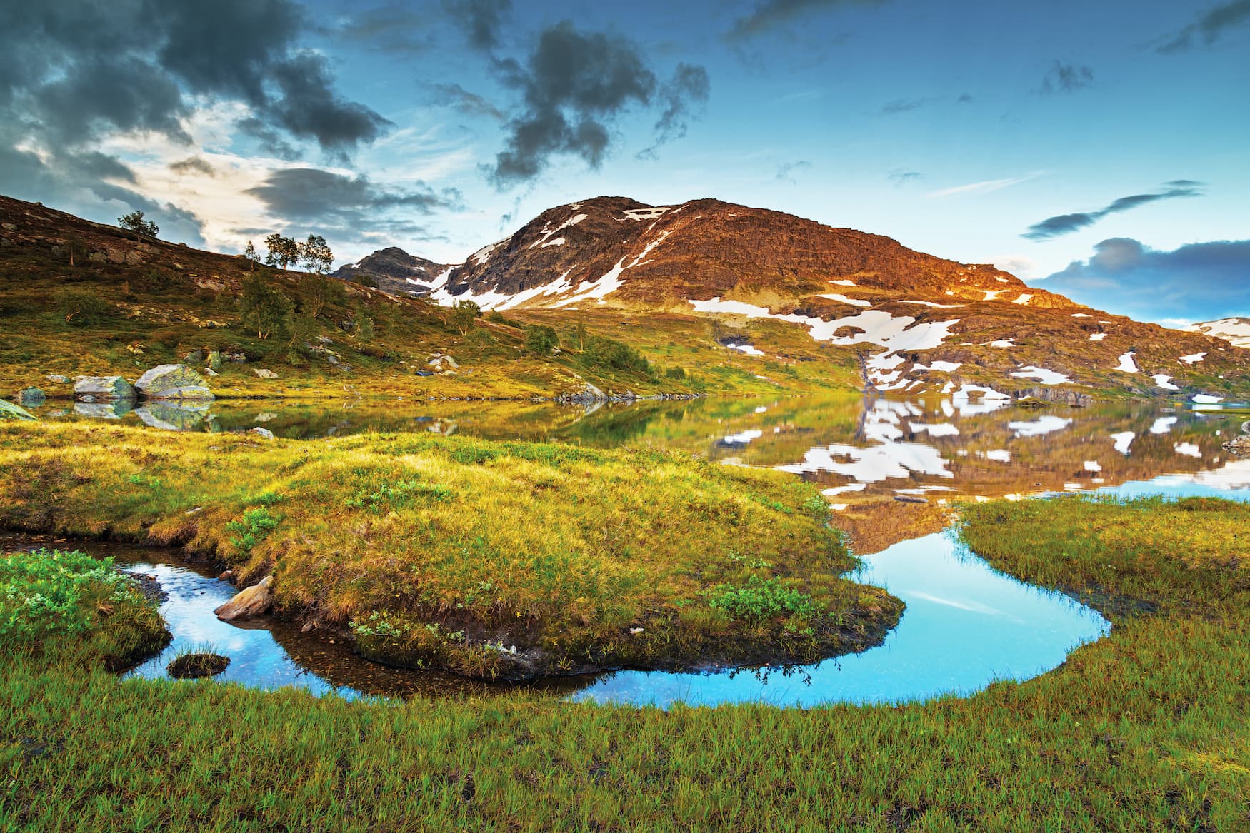 Hardangervidda-Plateau in Norwegen