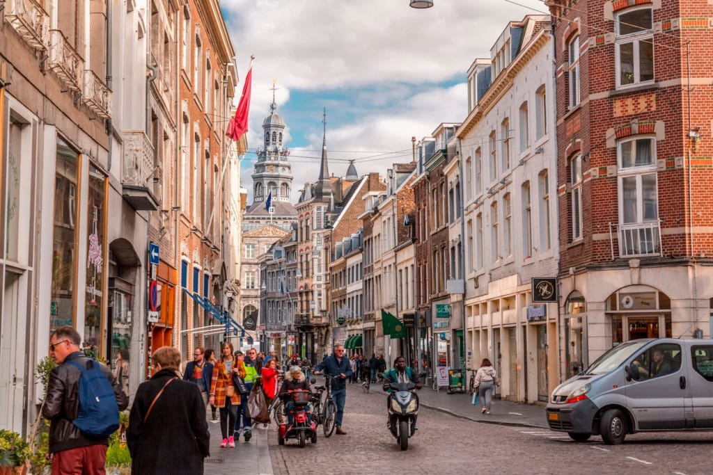 Innenstadt von Maastricht.