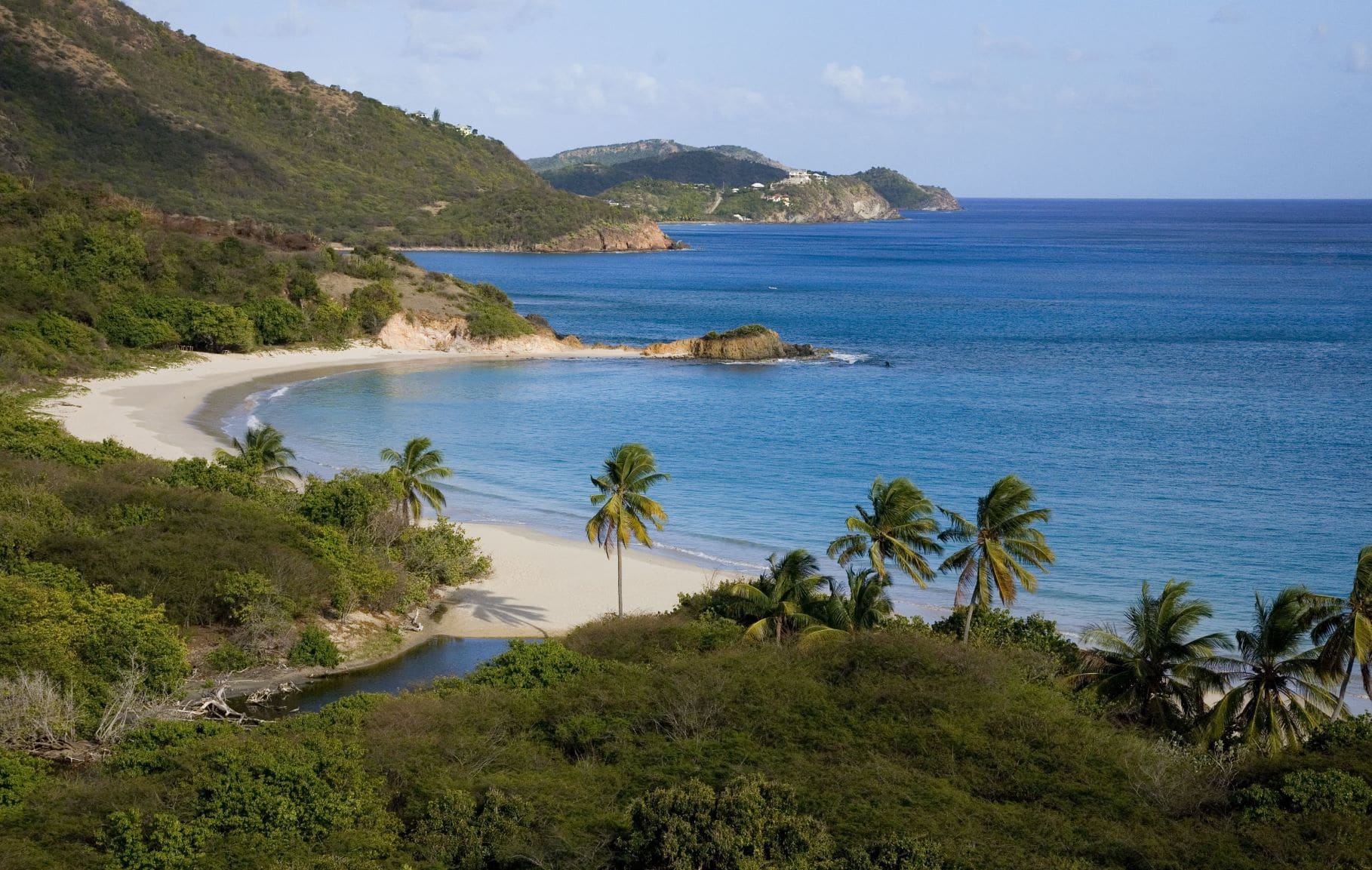 Strand Rendezvous Bay auf Antigua 